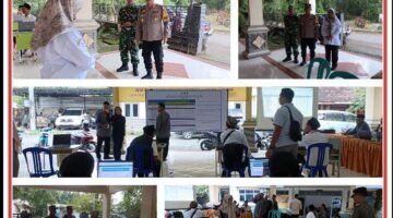 Kegiatan presisi polri ujian seleksi pengangkatan perangkat desa sendangharjo formasi jabatan kasun, kasi pemerintahan, kaur umum, kaur kesra oleh forkopimcan kecamatan brondong,