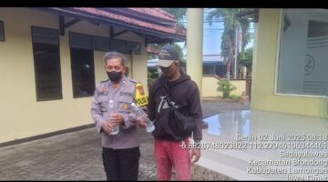 Kegiatan rutin yang ditingkatkan (KRYD) Cipta kondisi di wilayah polsek brondong.