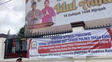 Merasa di Fitnah, Ketua BPD Pengambatan Kembali Buat Laporan Pengaduan Ke Polres Tanah Karo