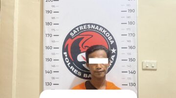 Miliki Sabu, Warga Desa Suka Maju di Tangkap Sat Resnarkoba Polres Batu Bara