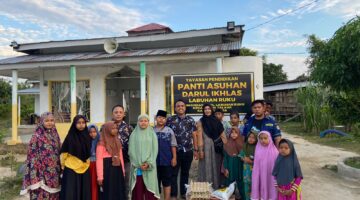 Wujudkan Rasa Syukur di HUT ke -47 , DPD AMPI Batu Bara Berikan Sembako