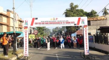 Car Free Day Polres Gayo Lues Jadi Sarana Komunikasi dalam Peringatan HUT Bhayangkara ke-79
