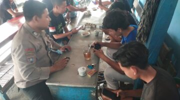 Kegiatan patroli kota presisi dialogis polsek sukodadi, berjalan kondusif.