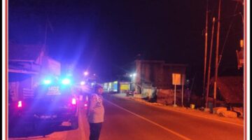 Polsek brondong polres lamongan Gelar patroli malam, Ciptakan Situasi Aman dan Kondusif.