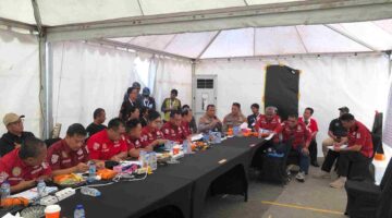 Tim Auditor Sispamobvitnas, Lakukan Risk Assessment Acara yang di gelar PT. Syah Creative Indonesia di lapangan Monas