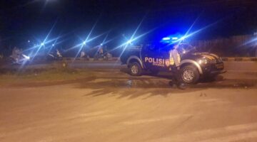 Polsek brondong Lakukan patroli malam, Antisipasi Kriminalitas dan Balap Liar.