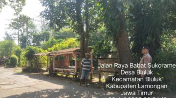 Giat patroli wilayah guna antisipasi bencana alam di wilayah polsek bluluk.