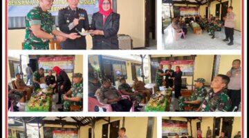 Polsek brondong Gelar Syukuran HUT Bhayangkara ke-79 Bersama Forkopimcam.