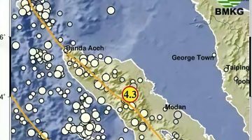 Gayo Lues Diguncang Dua Kali Gempa Beruntun Menjelang Tengah Malam