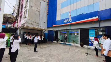 BRI KC Jakarta Tanjung Duren Gelar Upacara Hari Sumpah Pemuda, Tanamkan Semangat Nasionalisme pada Insan Brilian
