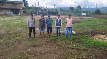 Personil Polsek Tiganderket Pastikan Kegiatan Judi Sudah Tutup Di Tanjung MBelang