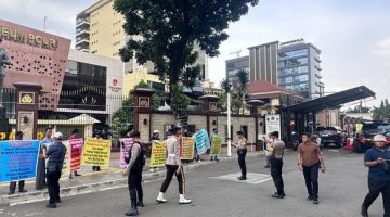 Demo di Kantor Mabes Polri Bermula Dari Brigadir Shinto Sembiring Suruh Korban Nangkap Maling, Korban Malah Dilaporkan Ke Polisi